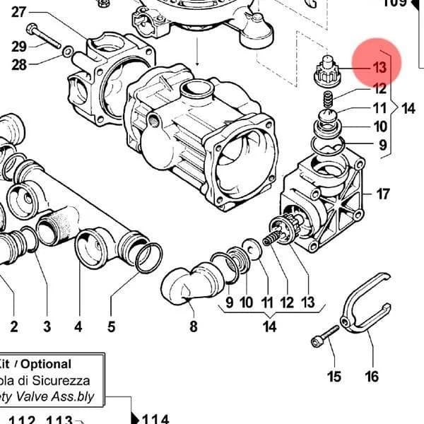 Клапан Comet 1205 0004
