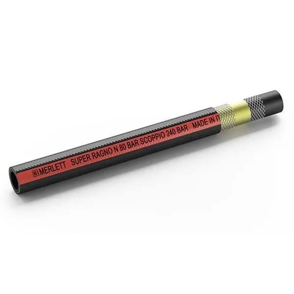 Шланг Merlett Super Ragno 13 мм напірний 80 бар