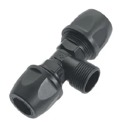 Трійник Geoline 3/4" на трубу 1/2"