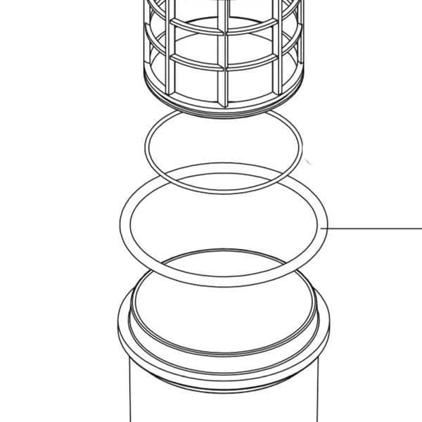 Кільце ущільнююче фільтра Geoline 8500 6,99х126,4 EPDM