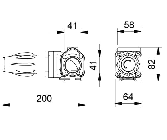 Ручний запобіжний клапан Geoline NRG 68 - G 1/2" F